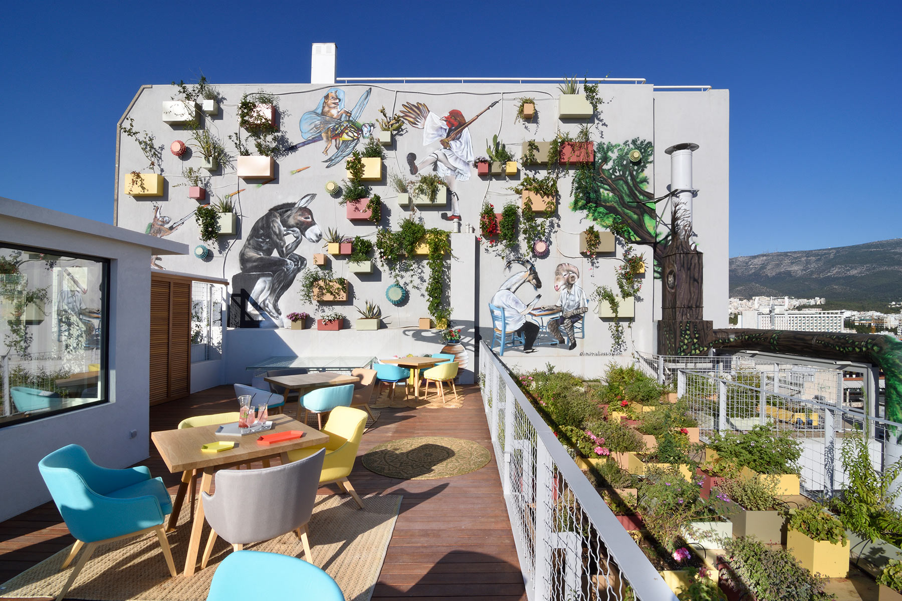 roof garden coco mat hotels 1